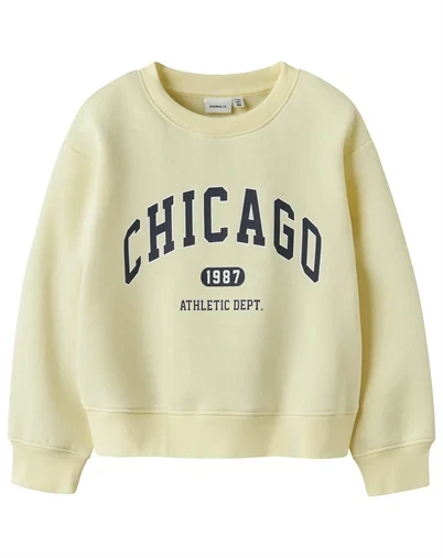 Name It - NKFFabia Sweatshirt - Pear Sorbet
